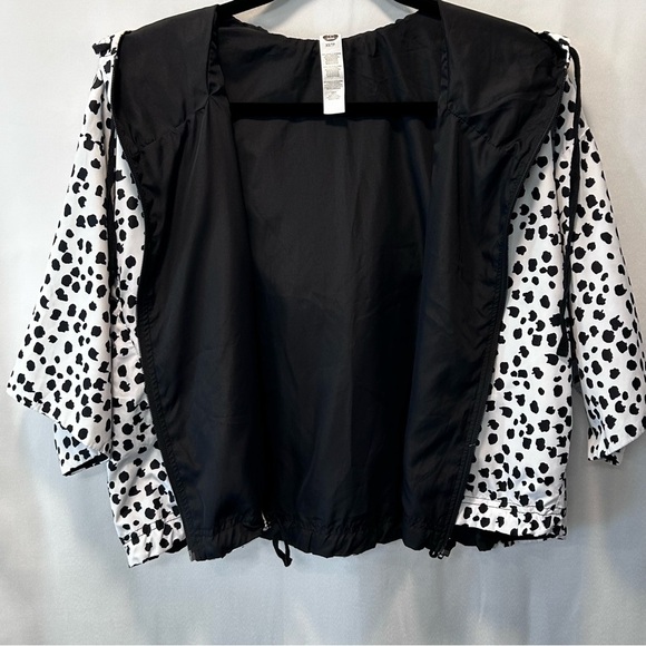 Anthropologie Pure+Good Obscura Dotted Cropped Windbreaker Size XS - Picture 5 of 7